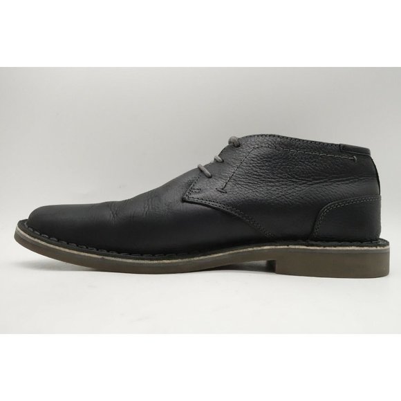 Kenneth Cole Reaction Desert Wind Black Leather Chukka Ankle Boots Men\'s 11 M main image 5